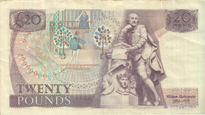 TWENTY POUNDS BANKNOTE PAGE REF £20-1 - £20 Banknotes - Cambridgeshire Coins