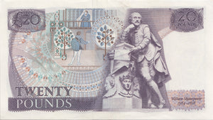 TWENTY POUNDS BANKNOTE PAGE REF £20-1 - £20 Banknotes - Cambridgeshire Coins