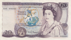 TWENTY POUNDS BANKNOTE PAGE REF £20-3 - £20 Banknotes - Cambridgeshire Coins