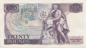 TWENTY POUNDS BANKNOTE PAGE REF £20-3 - £20 Banknotes - Cambridgeshire Coins