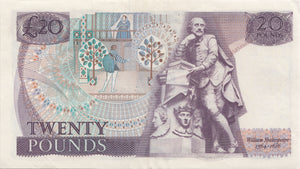 TWENTY POUNDS BANKNOTE PAGE REF £20-4 - £20 Banknotes - Cambridgeshire Coins