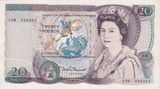 TWENTY POUNDS BANKNOTE SOMERSET REF £20-6 - £20 Banknotes - Cambridgeshire Coins