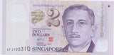 TWO DOLLARS SINGAPORE BANKNOTE REF 1475 - World Banknotes - Cambridgeshire Coins