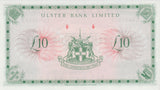 ULSTER BANK BELFAST TEN POUNDS BANKNOTE REF 1254 - World Banknotes - Cambridgeshire Coins