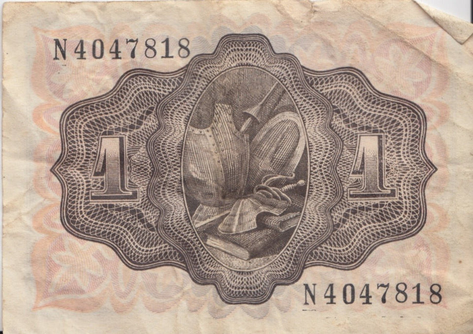 UNA PESETA BANK OF SPAIN REF 1336 - World Banknotes - Cambridgeshire Coins