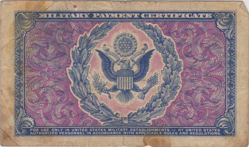 UNITED STATES MILITARY BANKNOTE 1 DOLLAR REF 1377 - World Banknotes - Cambridgeshire Coins