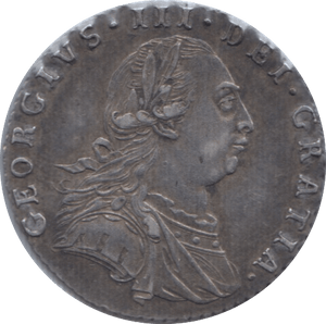 1787 SIXPENCE ( EF ) I