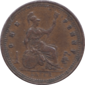 VICTORIAN ONE PENNY MODEL TOY MONEY - TOY MONEY - Cambridgeshire Coins