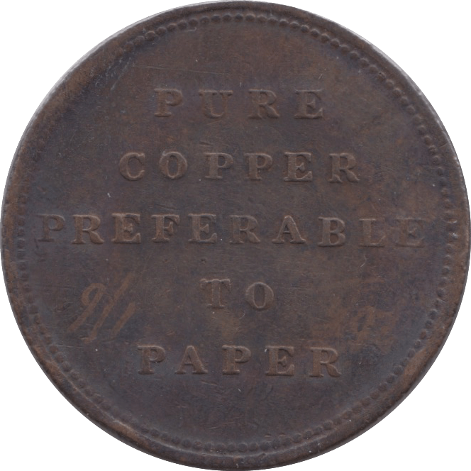WALTHAMSTOW TOKEN HALFPENNY ( REF 294 ) - Token - Cambridgeshire Coins