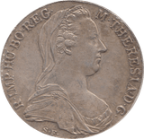 1780 AUSTRIA SILVER THALIA 6