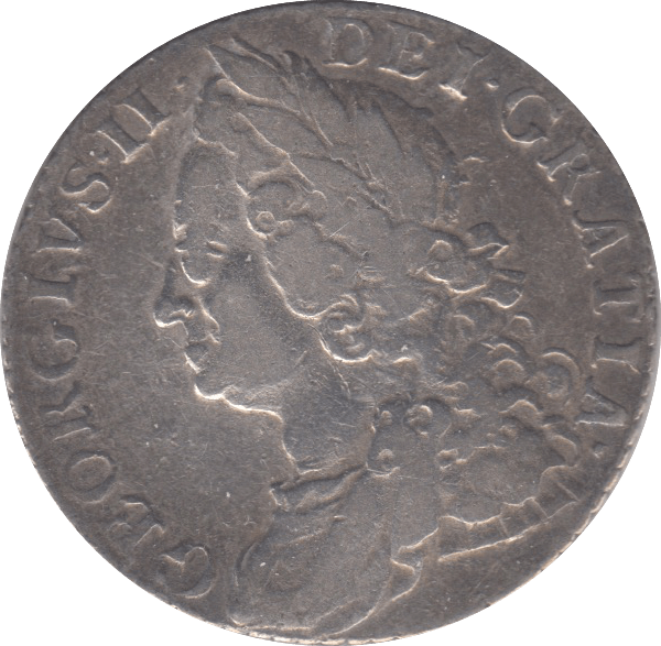 1758 SHILLING ( VF ) 2
